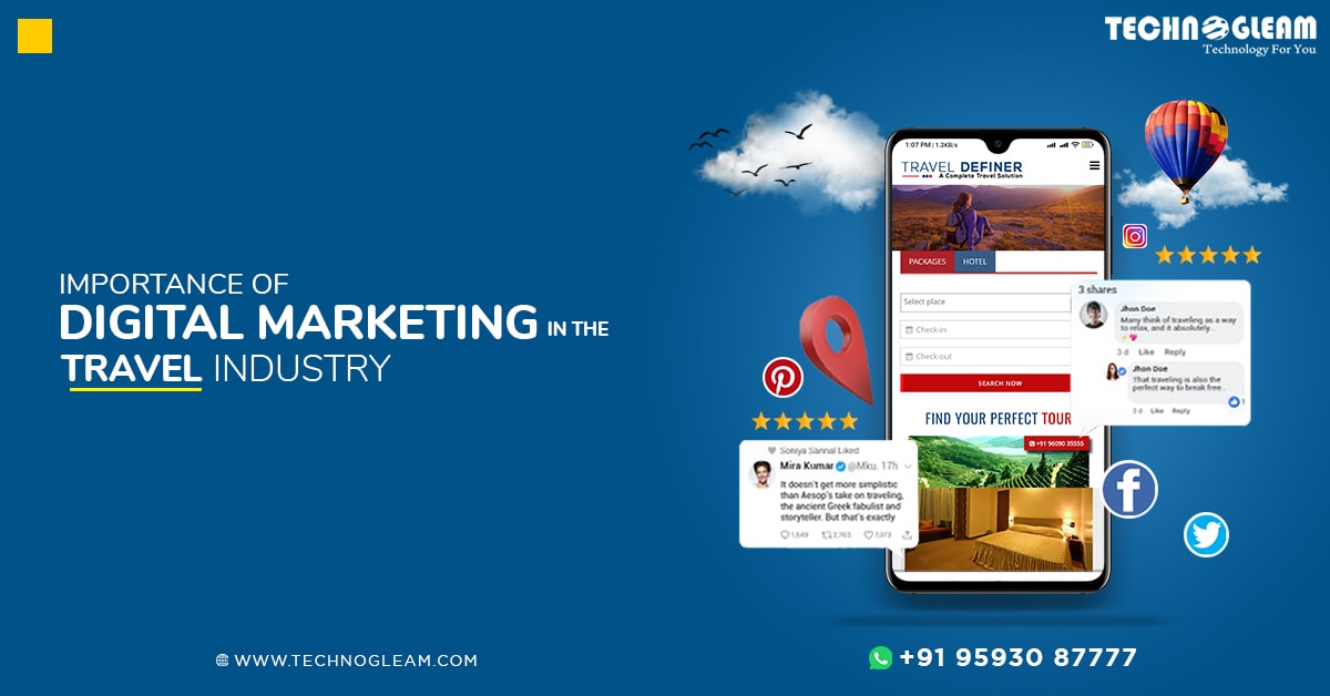 importance of digital marketing in travel business