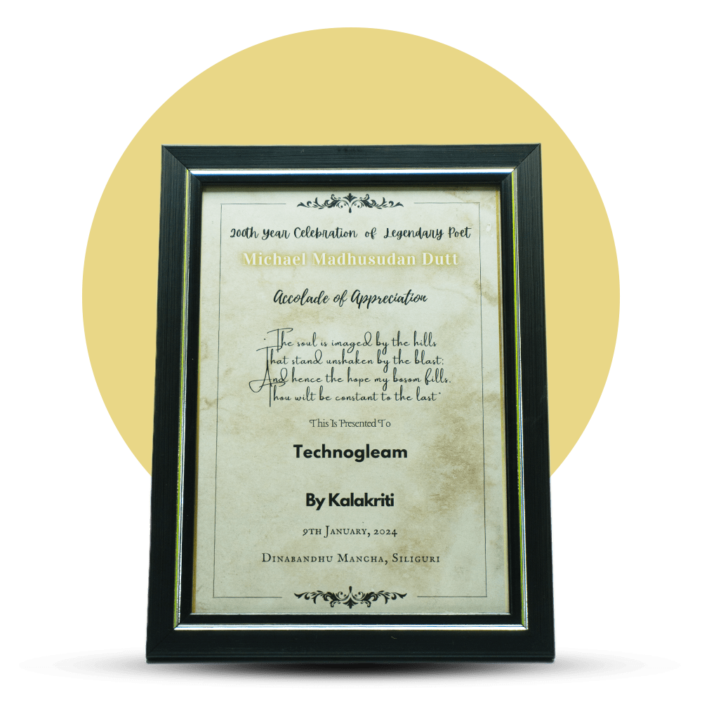 Award Received From Kalakriti
