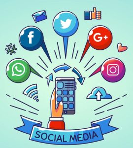 why-social-media Connect with everyone with social media.